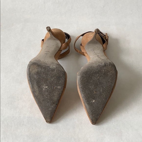 ALEXANDER WANG | LOVISA tan suede heels , IT 37 - Picture 6 of 10